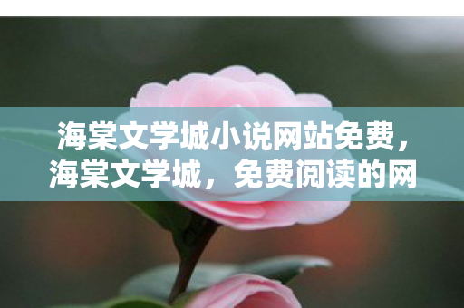 海棠文学城小说网站免费图片