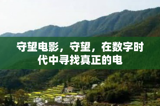 在数字时代中寻找真正的电图片