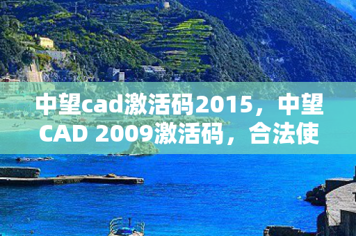 中望CAD 2009激活码图片
