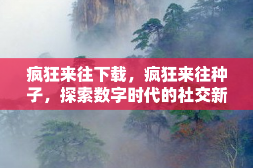 探索数字时代的社交新风尚图片