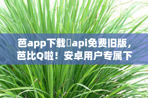 芭app下载汅api免费旧版图片