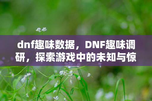 探索游戏中的未知与惊喜图片