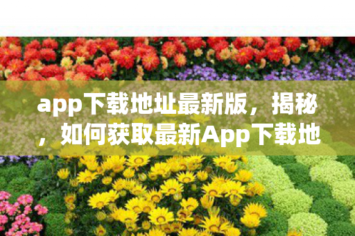 如何获取最新App下载地址图片