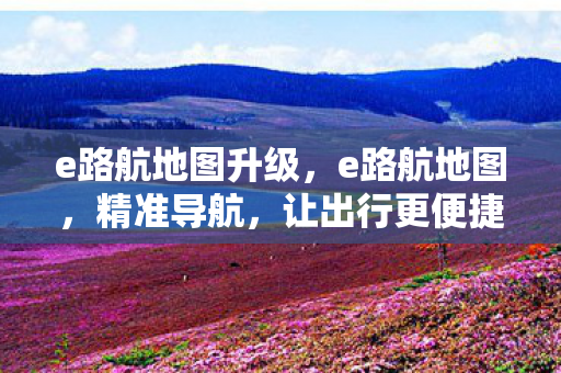 e路航地图升级图片