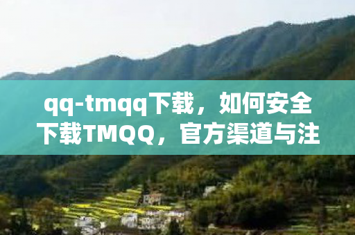如何安全下载TMQQ图片