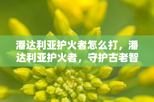 潘达利亚护火者怎么打图片