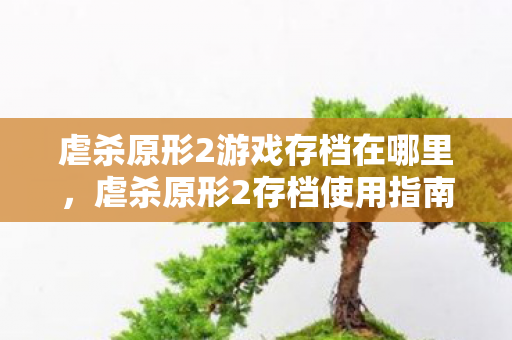 虐杀原形2游戏存档在哪里图片