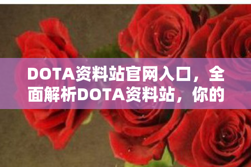DOTA资料站官网入口，全面解析DOTA资料站，你的游戏宝典