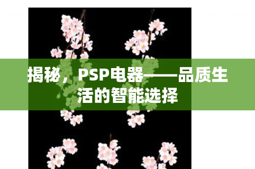 揭秘，PSP电器——品质生活的智能选择
