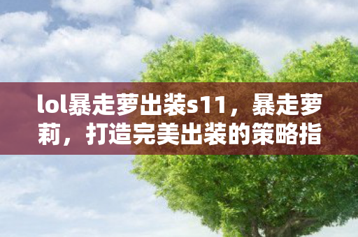 lol暴走萝出装s11图片