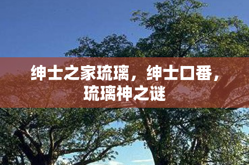 绅士之家琉璃图片