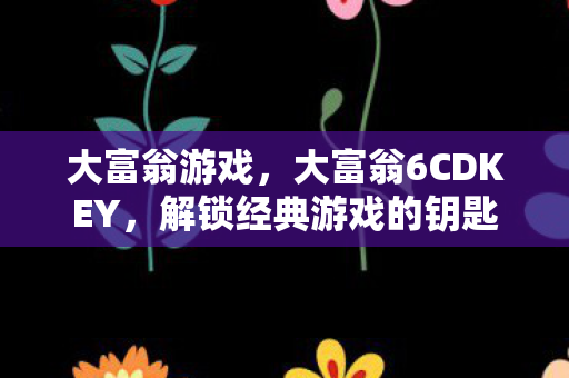 大富翁6CDKEY图片