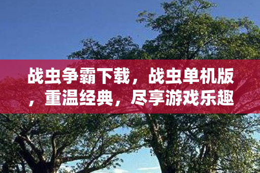 战虫争霸下载图片