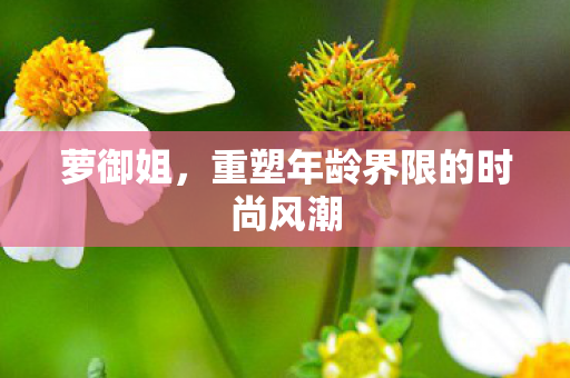 重塑年龄界限的时尚风潮图片