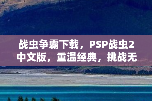 PSP战虫2中文版图片