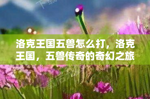 洛克王国五兽怎么打图片