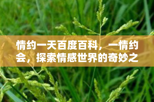 探索情感世界的奇妙之旅图片