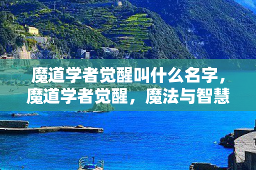 魔道学者觉醒叫什么名字图片