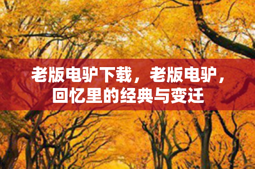 回忆里的经典与变迁图片