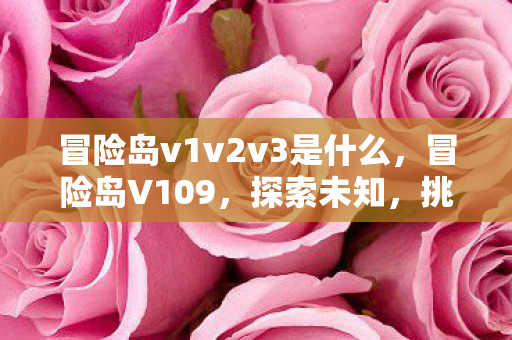冒险岛v1v2v3是什么图片