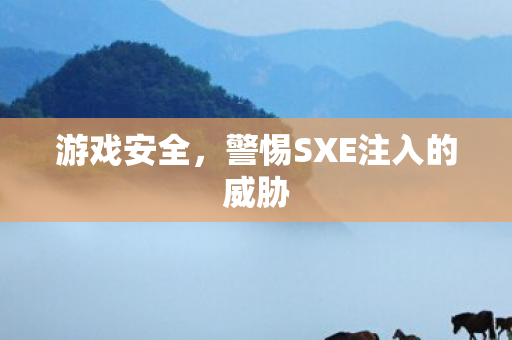 警惕SXE注入的威胁图片