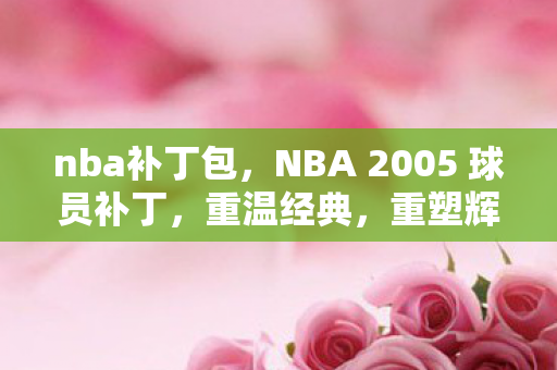 NBA 2005 球员补丁图片