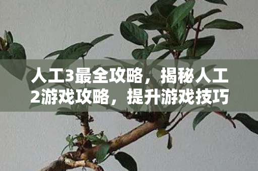 揭秘人工2游戏攻略图片