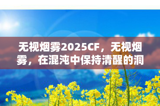 在混沌中保持清醒的洞察力图片