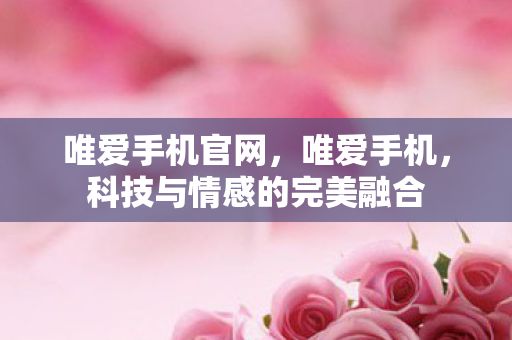 科技与情感的完美融合图片