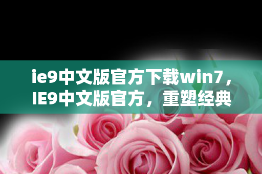 ie9中文版官方下载win7图片