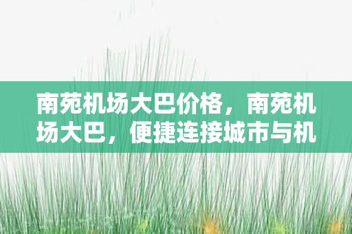 便捷连接城市与机场的交通枢纽图片