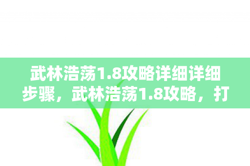 8攻略详细详细步骤图片