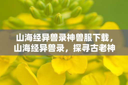探寻古老神话中的神秘神兽图片