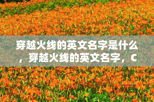 穿越火线的英文名字是什么图片