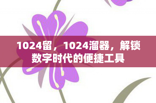 解锁数字时代的便捷工具图片