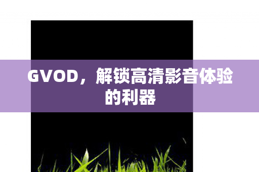 GVOD，解锁高清影音体验的利器
