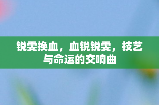 技艺与命运的交响曲图片