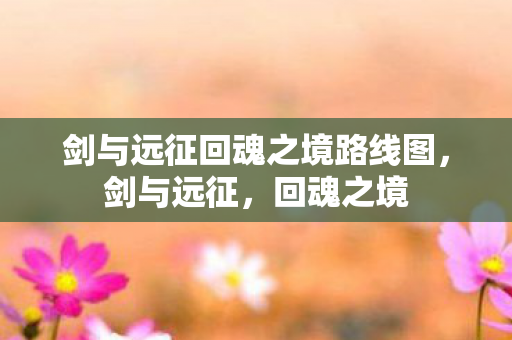 剑与远征回魂之境路线图图片