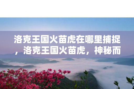 洛克王国火苗虎在哪里捕捉图片