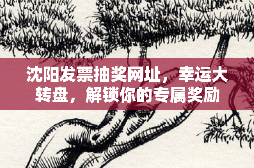 沈阳发票抽奖网址图片