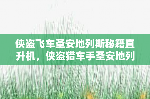 侠盗猎车手圣安地列斯秘籍直升机图片