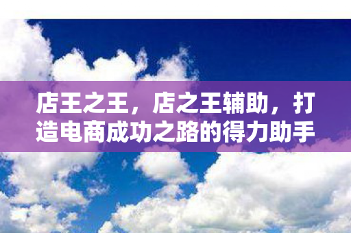 打造电商成功之路的得力助手图片