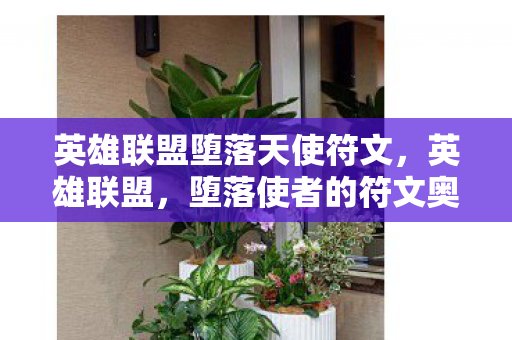 英雄联盟堕落天使符文图片