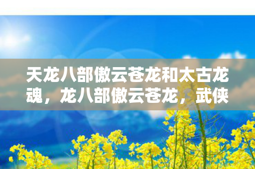 天龙八部傲云苍龙和太古龙魂图片