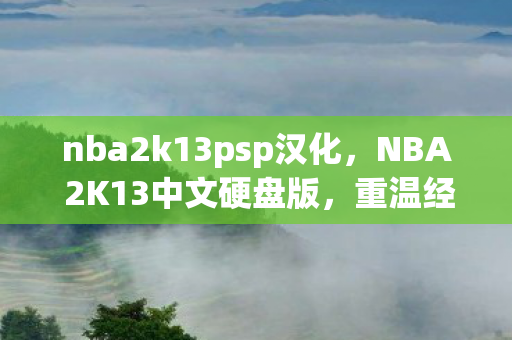 NBA 2K13中文硬盘版图片