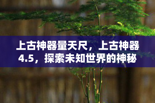 探索未知世界的神秘之旅图片