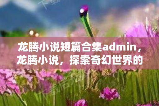 龙腾小说短篇合集admin图片
