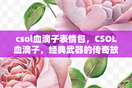 csol血滴子表情包图片