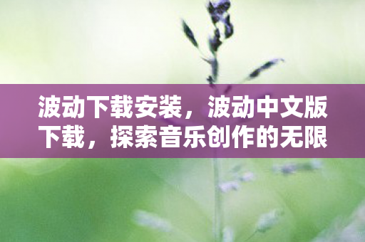 探索音乐创作的无限可能图片