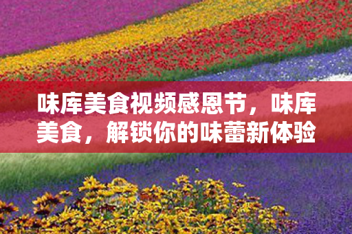 味库美食视频感恩节图片